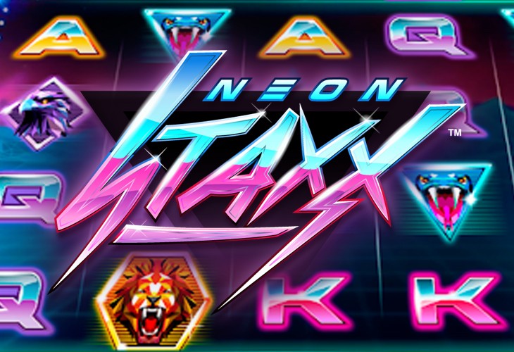 Neon Staxx - NetEnt slot at Slotozen Casino Casino