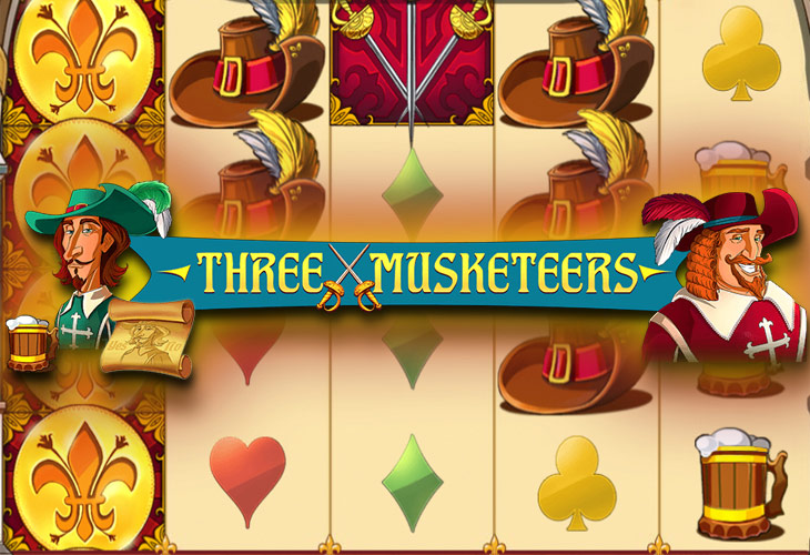 Three Musketeers - Red Tiger Gaming slot at Slotozen Casino Casino